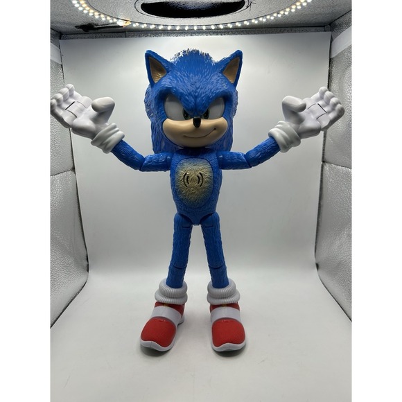 Jakks Pacific Other - Sonic The Hedgehog 3 Ultimate Talking Sonic 12 Inch Action Figure Light Up Talks